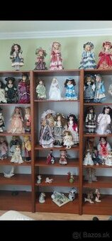 Zbierka porcelánových bábik 35ks
