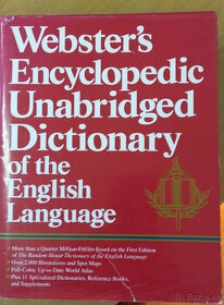 Websters Dictionary - anglický výkladový slovník - 1