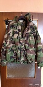 Vojenská páperová bunda - 1