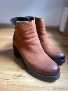Kožené pohodlné topánky - 1