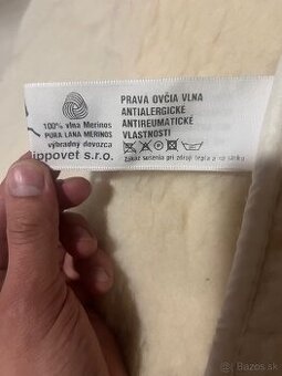 Deky z 100% ovčej vlny