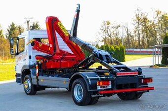 MERCEDES ATEGO 12T HÁKOVÝ NOSIČ KONTAJNEROV HYDRAULICKÁ RUKA
