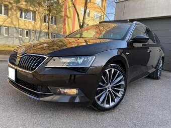 ŠKODA SUPERB 2.0TDi CR Laurin&KLEMENT CANTON LED ŤAŽNÉ 190PS