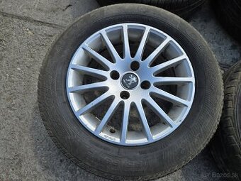 Hliníkové disky 4x108 + letné pneu 195/65r15