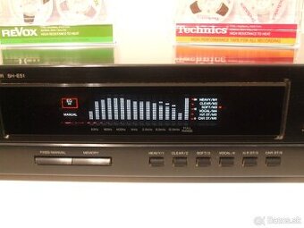 TOP stav MIDI HiFi equalizer TECHNICS SH-E51 = vyroba JAPAN
