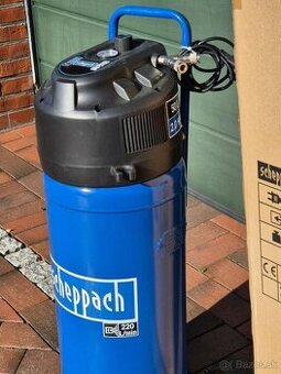 Scheppach HC51V 1500W 50L 10bar bezolejový kompresor