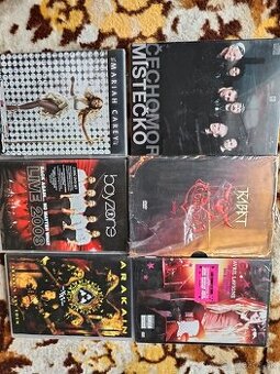 DVD Kabat,Cechomor,D.Mode,M.Carrey,Boyzone,Arakain,Marco Pol