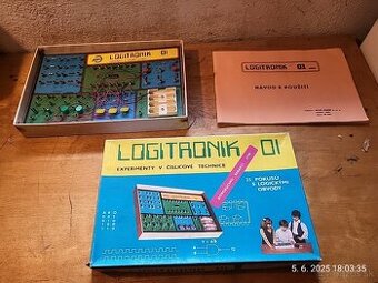 Logitronik 01 detska stavebnica 25zapojeni