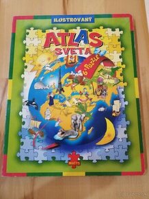 Ilustrovaný atlas sveta s puzzle - 1