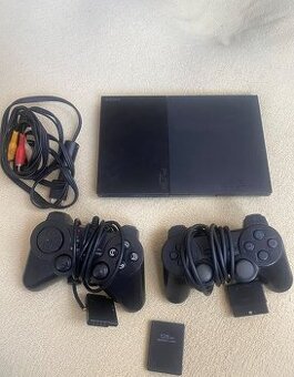 Sony PlayStation 2 PS2 s volantom pedálmi + HRY