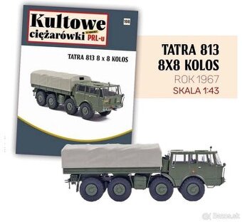 Tatra 813 8x8 Kolos - 1:43 - Deagostini