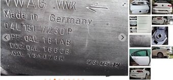 Volkswagen Passat B8 2.0 TDi 2019 predám Dpf 04L131723DP, 04