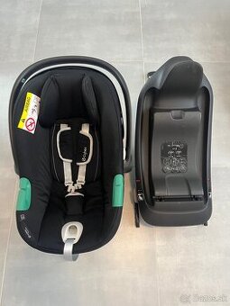 Vajíčko cybex aton b2 i-size + base one farba čierna