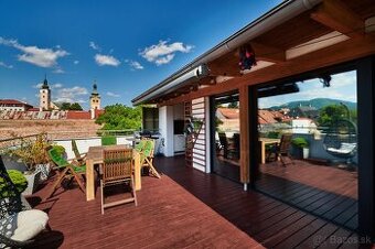 Exkluzívny 4iz mezonet s veľkou terasou Nám. SNP