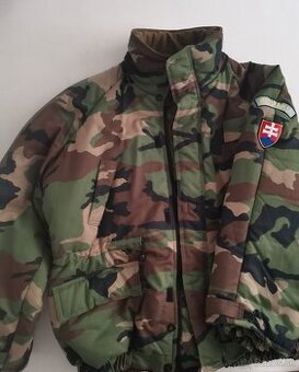 Vojenská zimná páperová bunda vzor 97 les