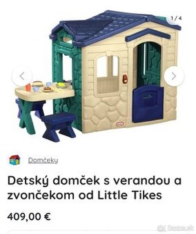 Zahradný domček Little Tikes pre deti od 1,5 roka