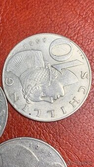 10 schilling (strieborne)