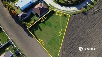 RADO | stavebný pozemok 1500 m² | Dunajská Streda - Kútniky