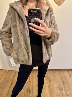 Predam krasny novy norkovy kozuch - 1