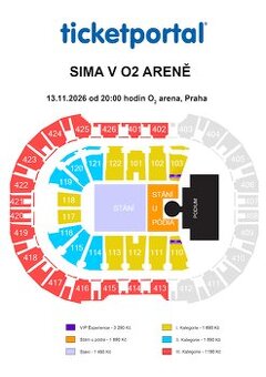Sima O2 Aréna - VIP