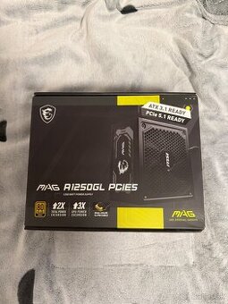 MSI MAG A1250GL PCIe5 – 1250 W, ATX 3.1, plne modulárny