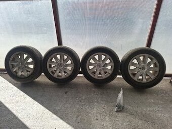 Alu disky original 16 s letnými pneu na Renault Scenic 2004