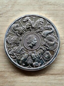 2oz Queen Beats 2021 999.9