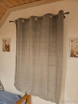 Velúrové závesy 2 kusy