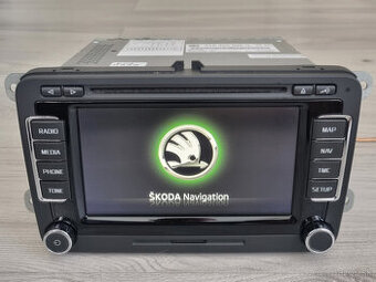 Skoda Columbus 2014 RNS510 Navi LED SSD Mapy V17 2020