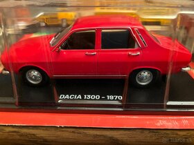 Modely retroauta Dacia 1300 (1:24)