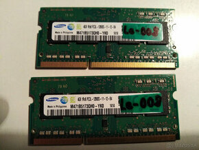 SODIMM DDR3L (PC3L) Samsung - kit 8GB pre notebook