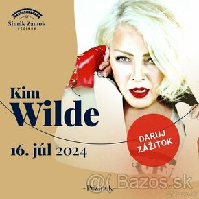 Koncert roka - Kim Wilde na zámku Šimák v Pezinku