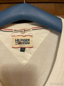 Tommy Hilfiger pánske biele tričko S