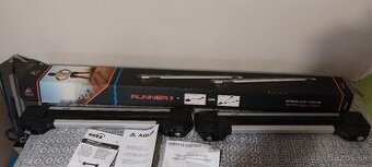 Strešný nosič Aguri RUNNER II + HAKR Nosič lyží pre 4 páry