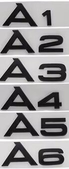 Audi znaky / označenia modelu A3 / A4 / A5 / A6 / A7 / V6T