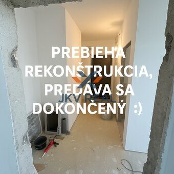JKVreal ponúka na predaj kompletne zrekonštruovaný byt v tic
