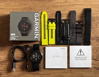 Garmin EPIX 2 Sapphire Titanium Black 47mm - 1