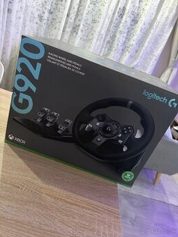 Predám herný volant Logitech G920 + pedále