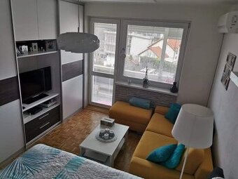 Predaj 1 izbový byt s loggiou, záhradou a pivnicou