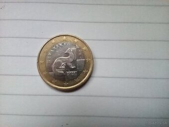 1 euro zberateľska minca