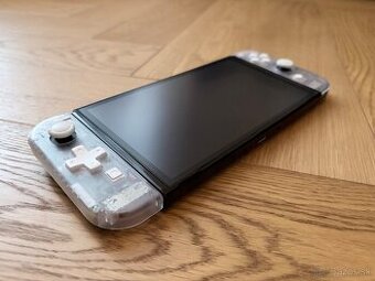 Nintendo Switch OLED - custom Joy-Con + orig. príslušenstvo