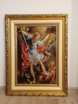 Krásny gobelín – anjel Sv. Michael