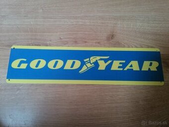 Plechová tabuľa GoodYear