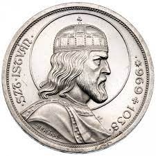 Kúpim mincu 5 pengo 1938 - sv. Štefan