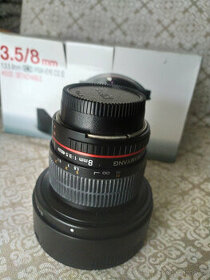 Samyang 8mm f/3,5 AS MC Fisheye CS II pre Nikon F (AE) - 1