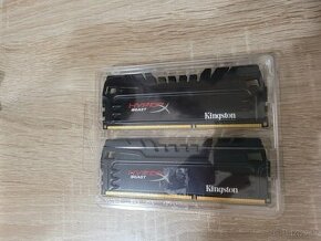 Predám pamäte 8GB (2x4) DDR3 KINGSTON HyperX Beast1600 Mhz