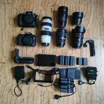 Predám profesionálnu Canon fototechniku