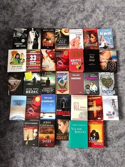 📚 VEĽKÝ BALÍK KNÍH NA PREDAJ – RÔZNE ŽÁNDRE 📚