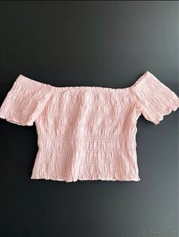 Mango ruzovy crop top