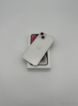 iPhone 14 128GB Starlight KOMPLET (100% Batéria) + DARČEK